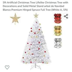 🌲5ft White Christmas Tree🌲